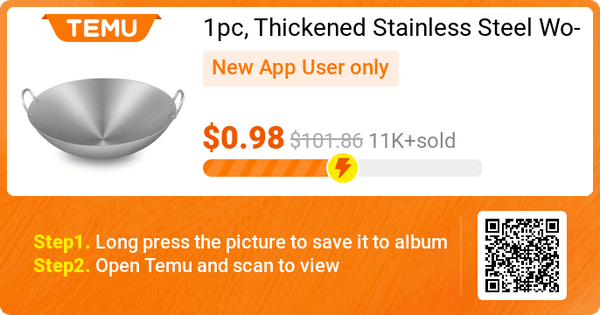 Thickened Stainless Steel Wok, For Gas Stovetop And Induction Cooker, Kitchen Utensils, Kitchen Gadgets, Kitchen Accessories, Home Kitchen Items 11.81”/13.39”/14.96”