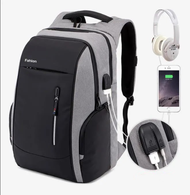 USB charging computer backpack – MediaEclat.store