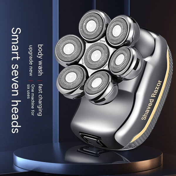 Electric Shaver Hair Clipper Seven Cutter Head Intelligence – MediaEclat.store
