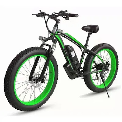 Electric Bicycle Lithium Tram Snow Electric Mountain Bike 21 Speed – MediaEclat.store