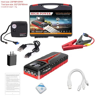 Automobile Emergency Start Power Source Large Capacity Plastic Electri – MediaEclat.store