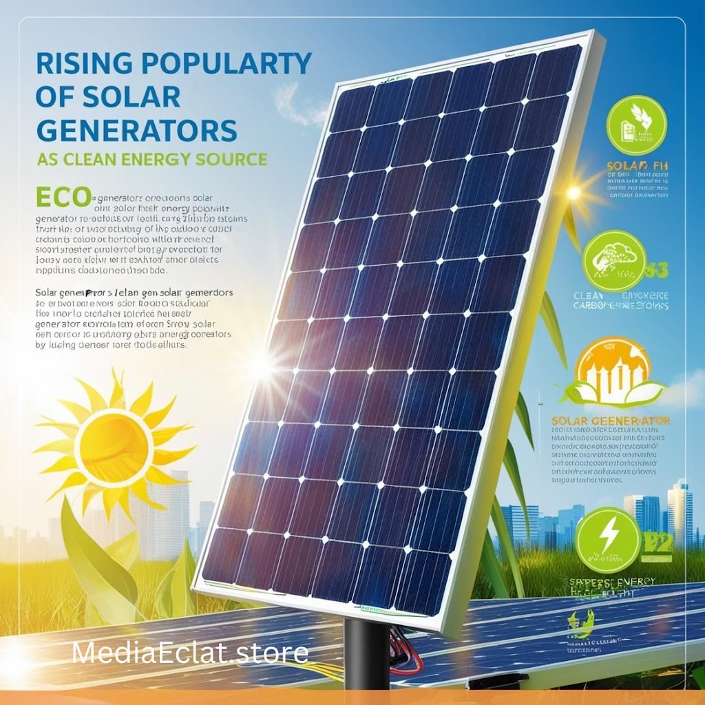 Solar Generators: A Sustainable Energy Solution